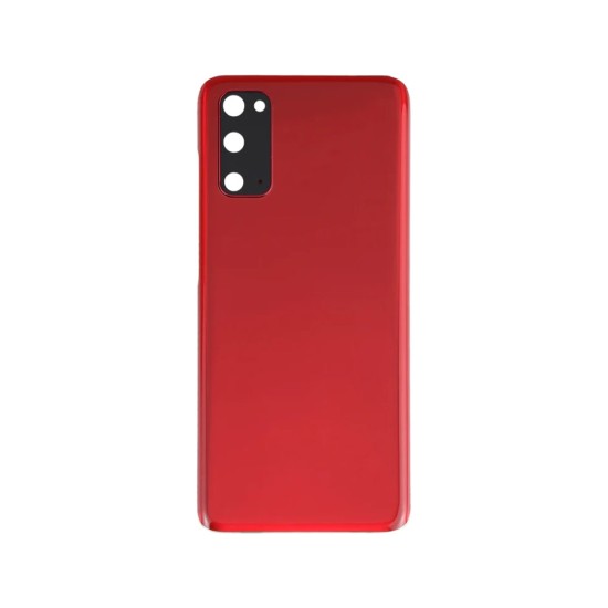 Back Cover+Camera Lens Samsung Galaxy S20/G980 Red